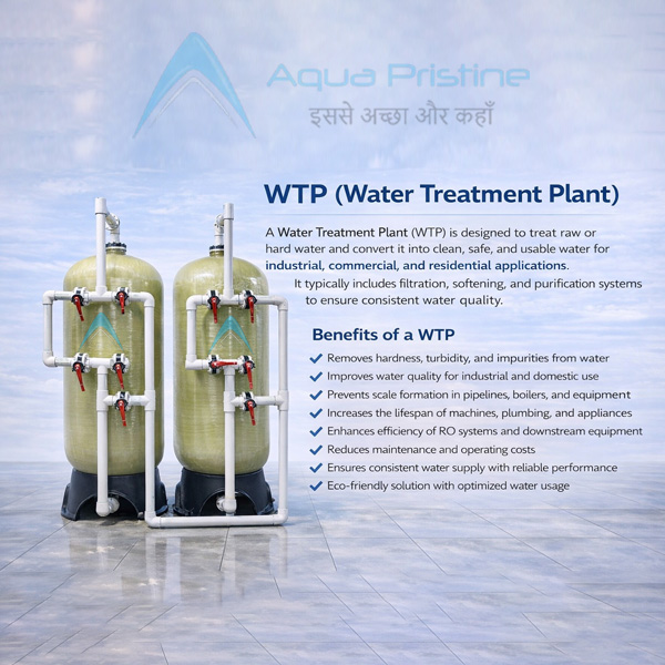 Industrial Water Softener with Sand Filter Plant