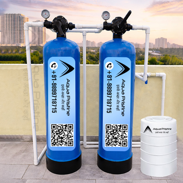 Manual Water Softener with Sand Filter 3000 LPH